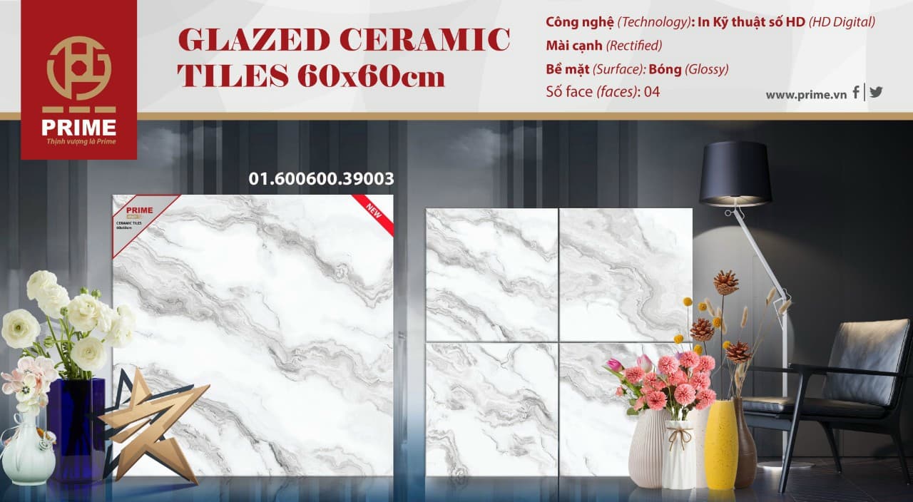 Gạch PRIME 39003 – 60x60cm
