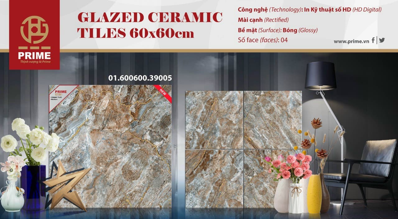 Gạch PRIME 39005 – 60x60cm